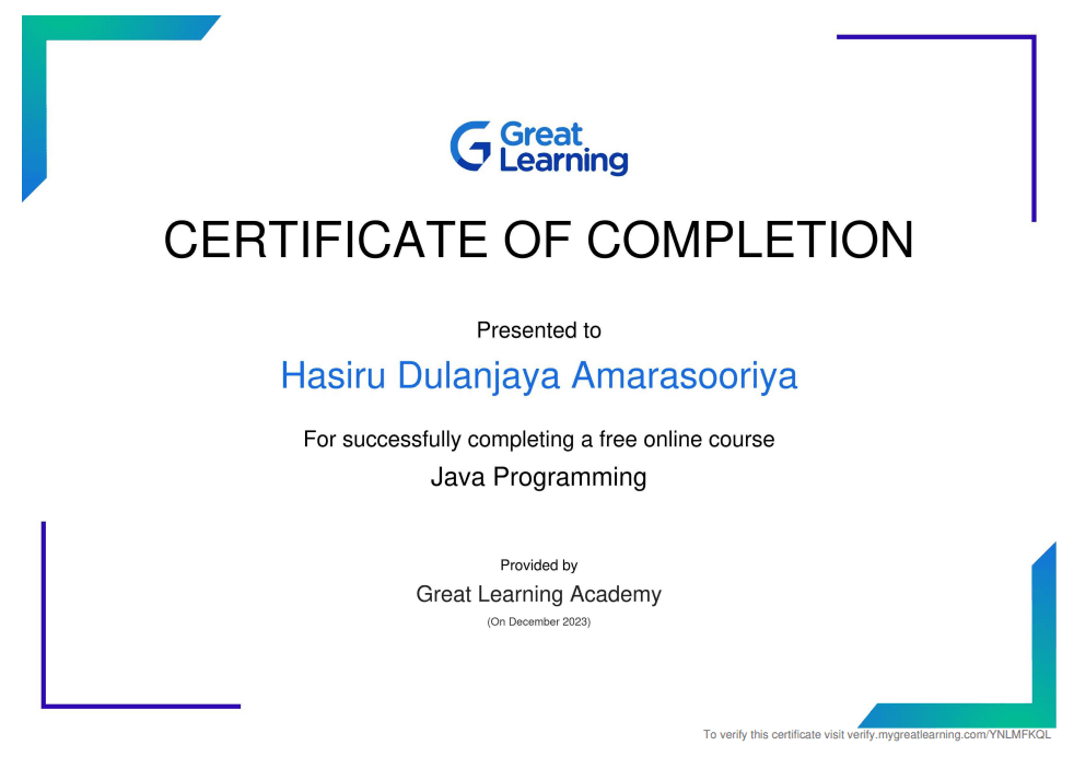Java Certified